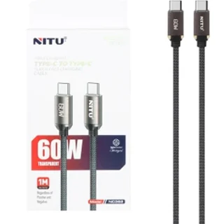 کابل USB-C نیتو 60W مدل NC362 طول 1 متر