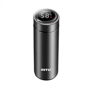 فلاسک هوشمند مدل نیتو مدل NZ01 دماسنج دار ظرفیت 0.5 لیتر